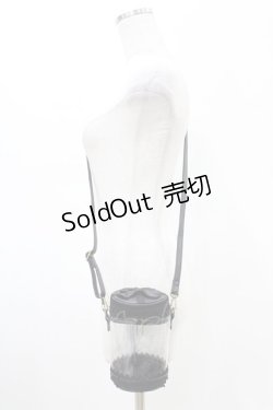 画像1: ATELIER PIERROT / “Throne” Doll Pouch  ブラック H-26-02-18-1018-EL-BG-KB-ZH