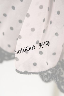 画像4: ALGONQUINS / 切替リボンジャンパースカート F ピンク×黒 H-26-02-18-1019-AL-OP-AK-ZH