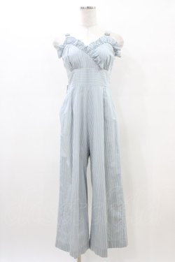 画像1: MILK / フリリーコンビネゾン  サックス H-26-02-18-1021-ML-OP-KB-ZH