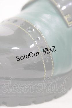 画像4: YOSUKE / レースアップシューズ LL グリーン H-26-02-18-1002-PU-SH-KB-ZH