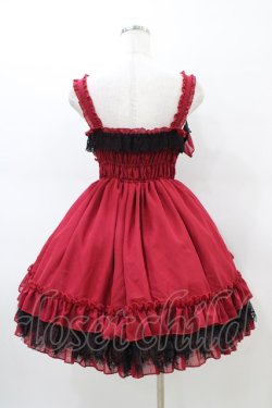 画像2: Vallee lys / Magical Fairylandジャンパースカート  ボルドー H-26-02-18-1026-GO-OP-KB-ZH