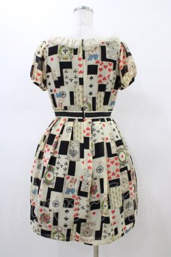 画像2: Emily Temple cute / トランププリントワンピース  クロ H-26-02-18-1031-ET-OP-KB-ZH