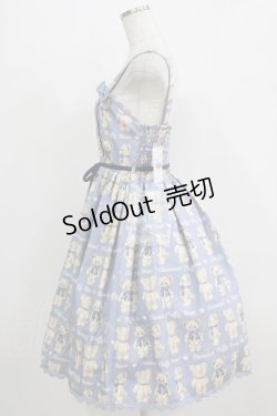 画像2: axes femme kawaii / フラッフィベアジャンスカ M サックス H-26-02-18-005-AX-OP-NS-ZH