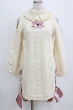 画像1: To Alice / ニットワンピース S オフ/ピンク H-26-02-18-047-LO-OP-NS-ZH