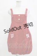 To Alice / コーデュロイワンピース M レッド H-26-02-18-049-LO-OP-NS-ZH