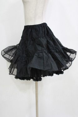 画像2: BABY,THE STARS SHINE BRIGHT / ふわふわパニエ Free ブラック H-26-02-18-052-BA-SK-NS-ZH