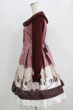 画像2: Amavel / Piano Concertosワンピース Free ボルドー H-26-02-18-006-CA-OP-NS-ZH