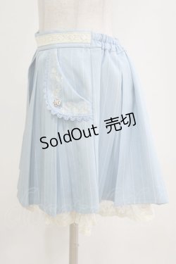 画像2: axes femme / フラップデザインキュロット M サックス H-26-02-18-059-AX-PA-NS-ZH