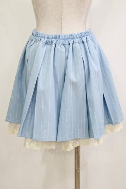 画像3: axes femme / フラップデザインキュロット M サックス H-26-02-18-059-AX-PA-NS-ZH