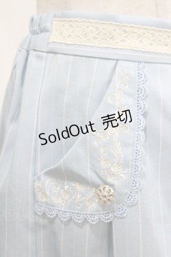 画像4: axes femme / フラップデザインキュロット M サックス H-26-02-18-059-AX-PA-NS-ZH