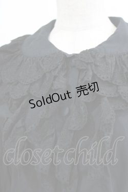画像4: metamorphose / クラウンレースブラウス Free ブラック H-26-02-18-060-ME-BL-NS-ZH