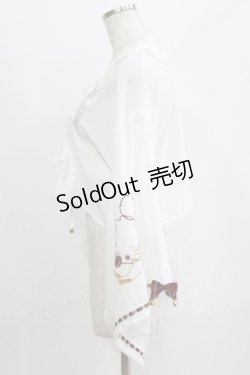 画像2: Amavel / おもひでの玩具箱和風羽織 Free オフ H-26-02-18-062-CA-TO-NS-ZH