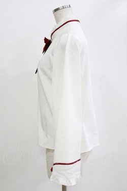 画像2: Amavel / キョンシーチャイナブラウス Free オフ H-26-02-18-065-CA-BL-NS-ZH