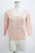 Amavel / カーディガン Free サーモンピンク H-26-02-18-070-CA-TO-NS-ZH