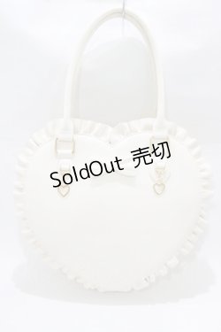 画像2: Lolime / Pretty with me ハートバッグ  オフ H-26-02-18-076-PU-BG-NS-ZH