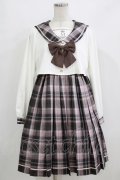 Amavel / Academic Emblemセットアップセーラーワンピース Free ピンク H-26-02-18-081-CA-OP-NS-ZH