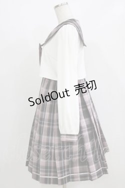 画像2: Amavel / Academic Emblemセットアップセーラーワンピース Free ピンク H-26-02-18-081-CA-OP-NS-ZH