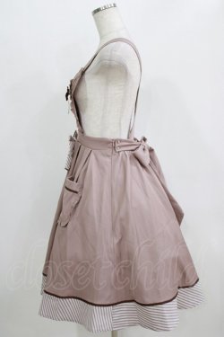 画像2: Amavel / Bears Patisserieエプロンジャンパースカート Free ブラウン H-26-02-18-008-CA-OP-NS-ZH