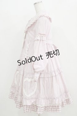 画像2: To Alice / ギンガムフリルワンピース S ピンク H-26-02-18-009-LO-OP-NS-ZH