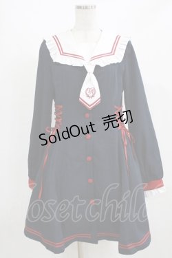 画像1: To Alice / セーラーワンピース M ネイビー H-26-02-18-018-LO-OP-NS-ZH