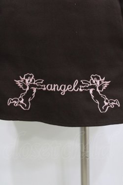 画像4: Ank Rouge / 天使刺繍リボンジャンパースカート M ブラウン H-26-02-18-019-CA-OP-NS-ZH