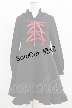 画像1: To Alice / フードカットワンピース S ブラック H-26-02-18-020-LO-OP-NS-ZH