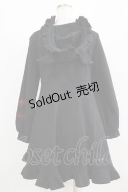 画像3: To Alice / フードカットワンピース S ブラック H-26-02-18-020-LO-OP-NS-ZH