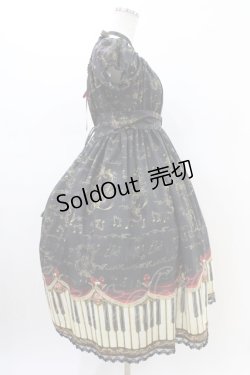 画像3: Enchantlic Enchantilly / アンティークエレガンスピアノワンピース Free ブラック/ワイン H-26-02-19-1035-LO-OP-NS-ZH