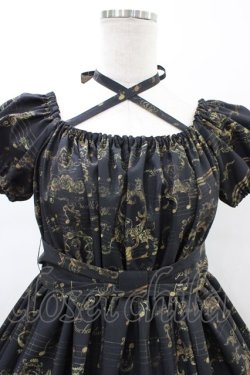 画像4: Enchantlic Enchantilly / アンティークエレガンスピアノワンピース Free ブラック/ワイン H-26-02-19-1035-LO-OP-NS-ZH