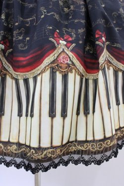 画像5: Enchantlic Enchantilly / アンティークエレガンスピアノワンピース Free ブラック/ワイン H-26-02-19-1035-LO-OP-NS-ZH