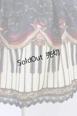 画像5: Enchantlic Enchantilly / アンティークエレガンスピアノワンピース Free ブラック/ワイン H-26-02-19-1035-LO-OP-NS-ZH