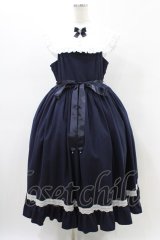 metamorphose / 【プラスサイズ】Priere〜星に祈りを〜ミディアムジャンパースカート プラスサイズ ネイビー H-26-02-19-1036-ME-OP-NS-ZH