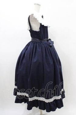 画像3: metamorphose / 【プラスサイズ】Priere〜星に祈りを〜ミディアムジャンパースカート プラスサイズ ネイビー H-26-02-19-1036-ME-OP-NS-ZH