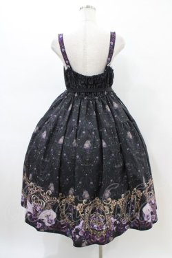 画像2: Enchantlic Enchantilly / すみれ姫の王冠 ティアードジャンパースカート Free ブラック H-26-02-19-1037-LO-OP-NS-ZH