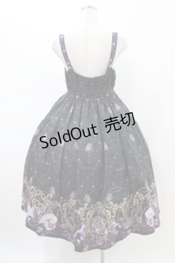 画像2: Enchantlic Enchantilly / すみれ姫の王冠 ティアードジャンパースカート Free ブラック H-26-02-19-1037-LO-OP-NS-ZH