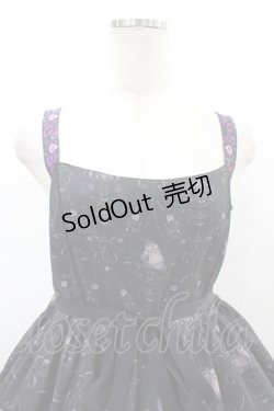 画像4: Enchantlic Enchantilly / すみれ姫の王冠 ティアードジャンパースカート Free ブラック H-26-02-19-1037-LO-OP-NS-ZH