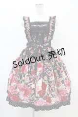 BABY,THE STARS SHINE BRIGHT / スローモーションブーケ〜あの日の私の想い〜柄ジャンパースカートII Free ブラック H-26-02-19-1038-BA-OP-NS-ZH