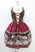 ALICE and the PIRATES / Le Petit Chaperon rouge〜黒い森の乙女〜柄ジャンパースカートI Free レッド H-26-02-19-1039-PA-OP-NS-ZH