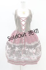 ALICE and the PIRATES / Le Petit Chaperon rouge〜黒い森の乙女〜柄ジャンパースカートI Free レッド H-26-02-19-1039-PA-OP-NS-ZH