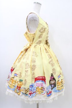画像3: Angelic Pretty / Honey Cakeラウンドジャンパースカート Free イエロー H-26-02-19-1040-AP-OP-NS-ZH