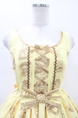 画像4: Angelic Pretty / Honey Cakeラウンドジャンパースカート Free イエロー H-26-02-19-1040-AP-OP-NS-ZH (4)