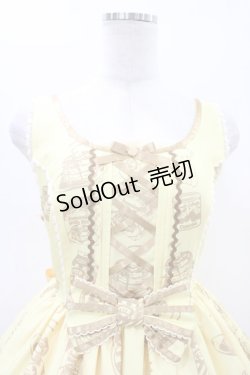 画像4: Angelic Pretty / Honey Cakeラウンドジャンパースカート Free イエロー H-26-02-19-1040-AP-OP-NS-ZH