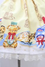 画像5: Angelic Pretty / Honey Cakeラウンドジャンパースカート Free イエロー H-26-02-19-1040-AP-OP-NS-ZH (5)