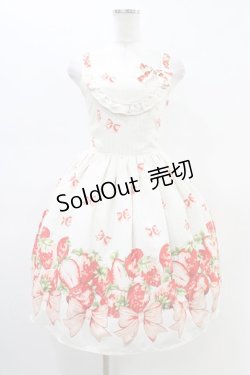 画像1: Innocent World / カスティーユジャンパースカート Free 生成り H-26-02-19-1041-IW-OP-NS-ZH