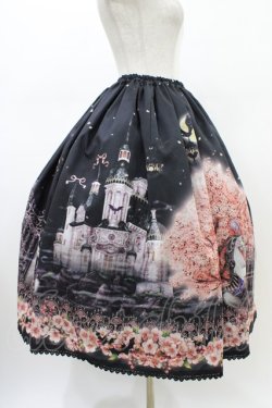 画像3: Enchantlic Enchantilly / 幻影桜城〜夢幻の一角獣〜スカート M ブラック H-26-02-19-1043-LO-SK-NS-ZH