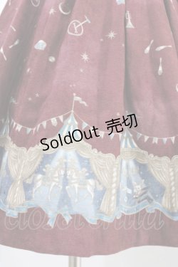 画像3: Secret Honey / サーカスプリントワンピース Free ワイン H-26-02-19-1046-CA-OP-NS-ZH