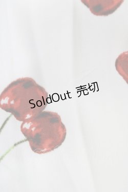 画像3: Ank Rouge / ランダムチェリーベリー衿付きワンピース M オフ H-26-02-19-1048-CA-OP-NS-ZH