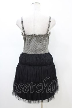 画像2: LODISPOTTO / チュール切替ワンピース M ブラック H-26-02-19-1051-LO-OP-NS-ZH