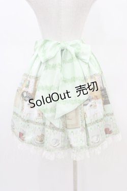 画像2: BABY,THE STARS SHINE BRIGHT / 覚めない夢をみるための Re・ci・pe柄スカート Free グリーン H-26-02-19-1053-BA-SK-NS-ZH