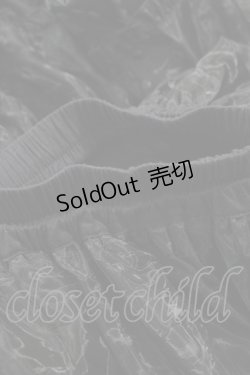 画像3: metamorphose / 【プラスサイズ】オーガンジーミディアムフリルパニエ プラスサイズ ブラック H-26-02-19-1054-ME-SK-NS-ZH